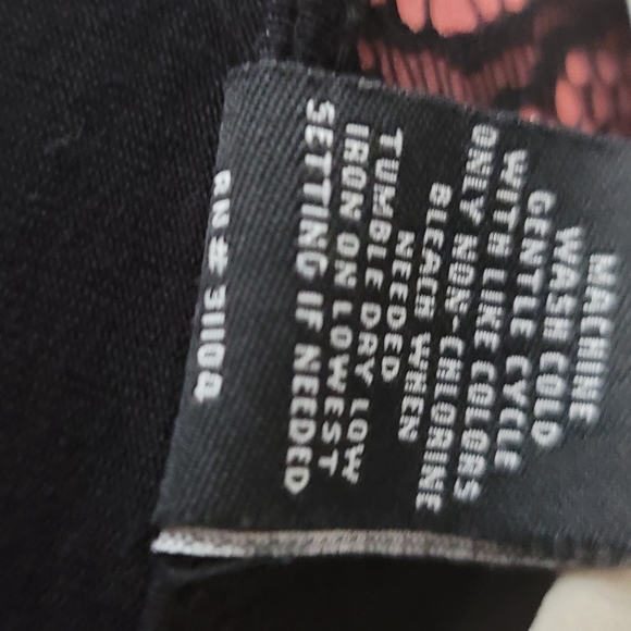 New Directions Woman Black Shirt 3x - Picture 6 of 6